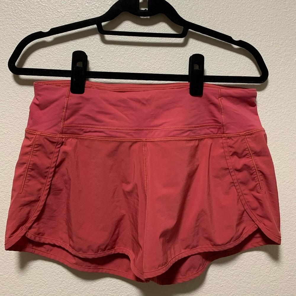 Lululemon pink shorts